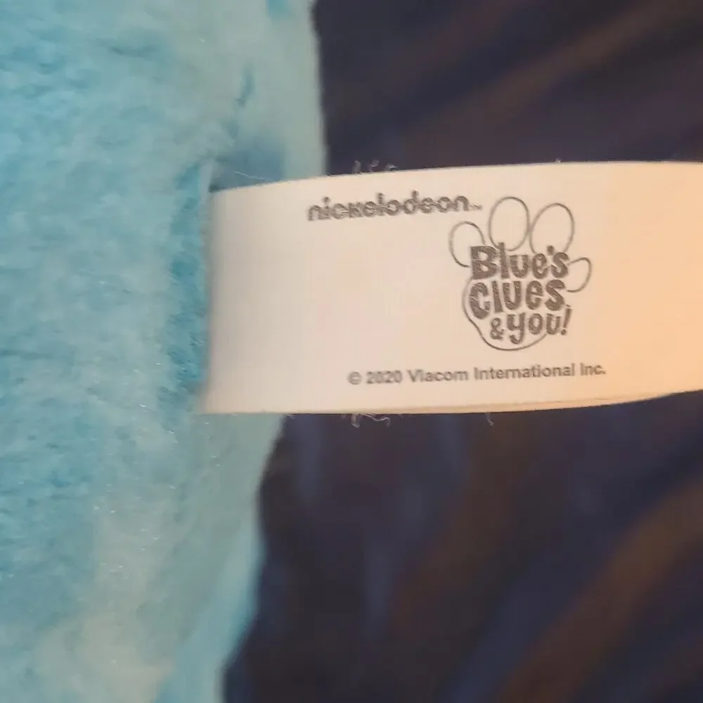 Plush Nickelodeon BLUE’S CLUES Blue Puppy Dog Stuffed Animal – 6.5 inches high x